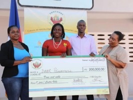 Haïti - Économie : Concours Renaissance, Moïse donne un coup de main aux jeunes entrepreneurs