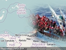 Haïti - Bahamas / Îles Turques : Plus 300  «Boat People» haïtiens et 3 bateaux interceptés