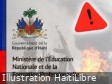Haiti - FLASH : Hundreds of thousands of students and teachers risk losing their files